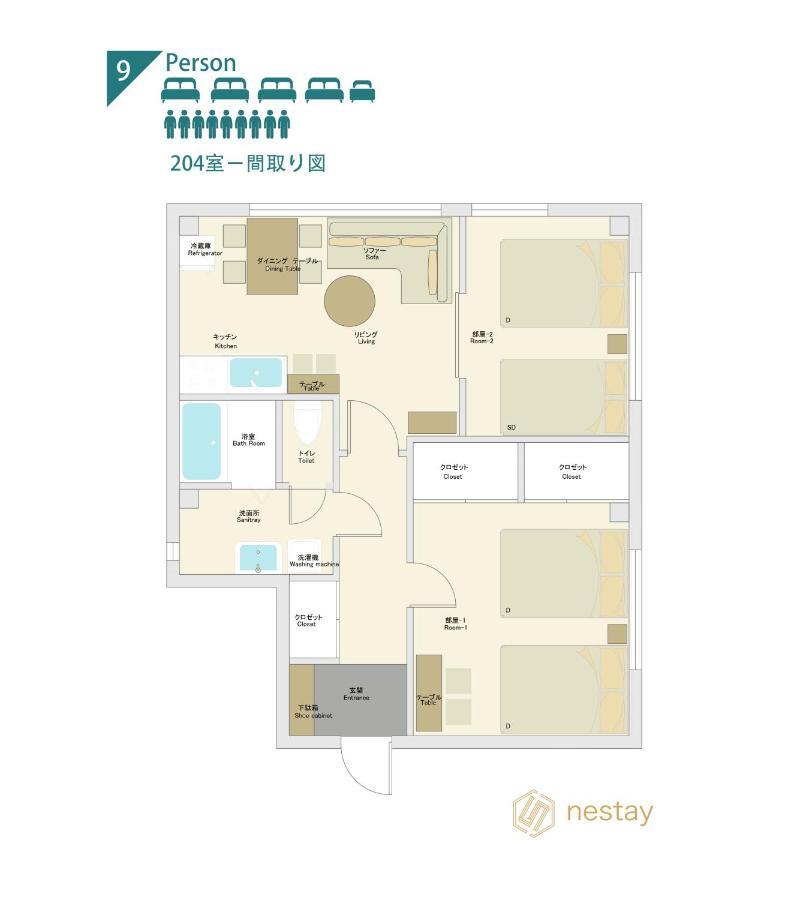 Nestay Suite Tokyo Tabata 03 Exteriör bild